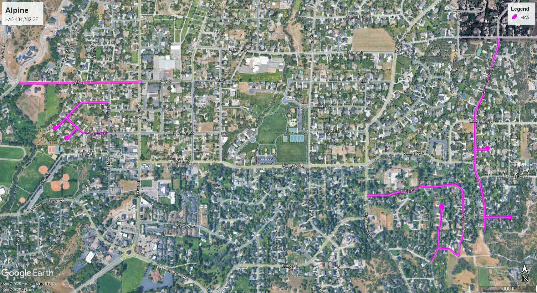 Alpine Overall roadwork